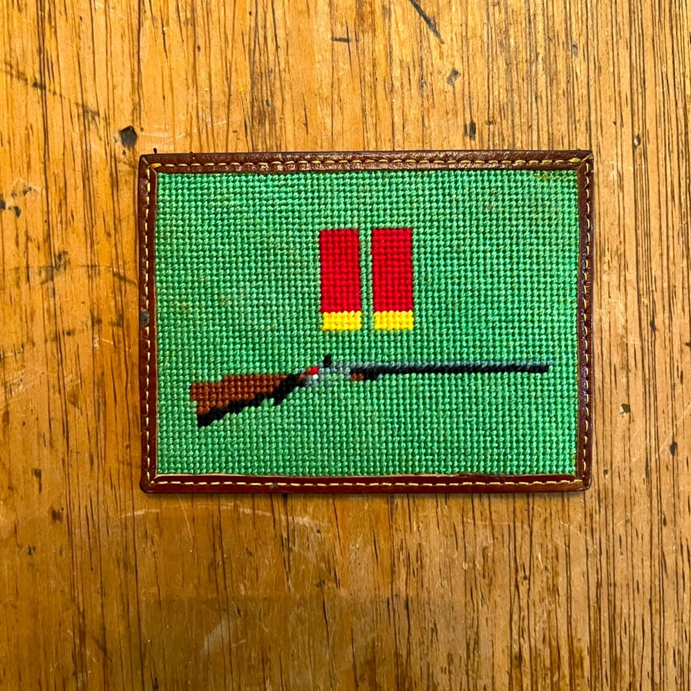 Needlepoint Wallet